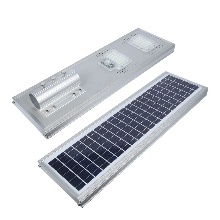 Ensunlight Outdoor Ip65 Aluminio impermeable 50w 60w 100w 150w 200w Luz de calle llevada solar